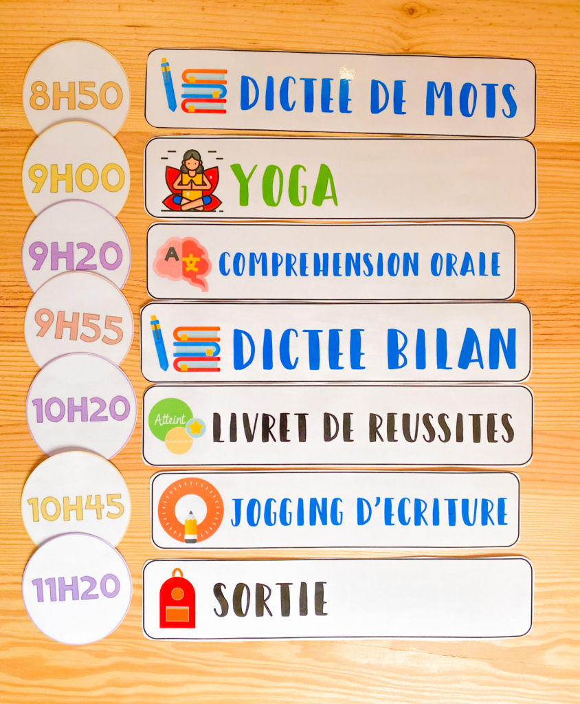 Aujourd’hui … – Programme du jour